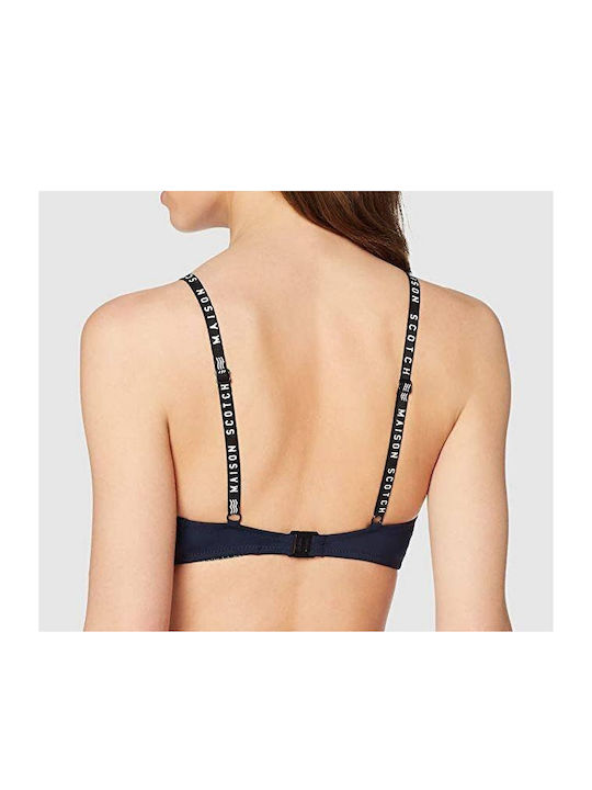 Scotch & Soda Women's Bralette Bra Navy Blue