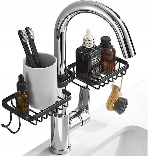Θήκη για σφουγγάρι από Μέταλλο Μπλε 10x12x3cm