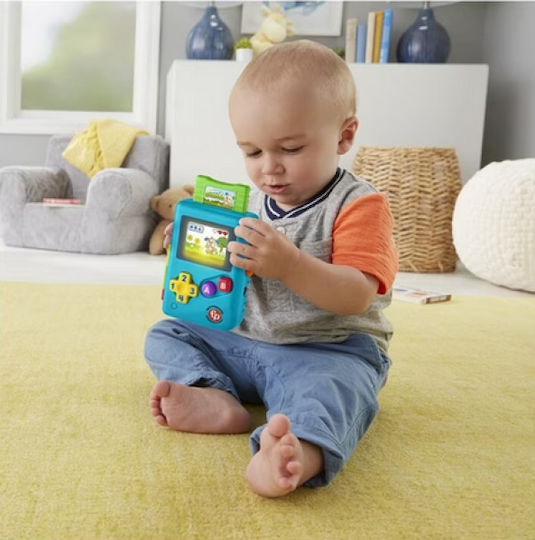 Fisher Price Jucărie pentru Bebeluși Mașină de jocuri educațională cu Muzică și Sunete pentru 6++ Luni