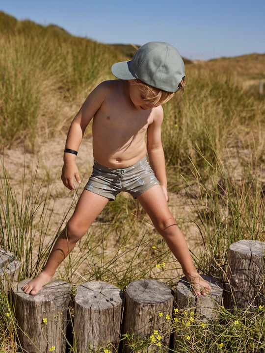 Fresk Kinder Badeanzug Badeshorts Grün
