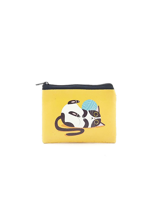 Pera Women's Wallet Cards Yellow