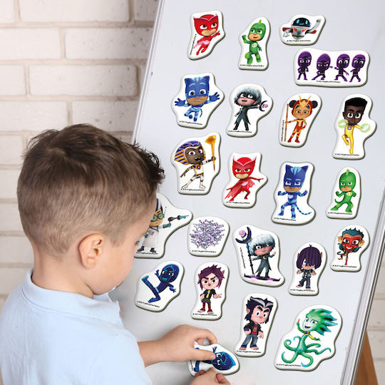 Keycraft Μαγνητικό Παιχνίδι Κατασκευών Pj Masks για Παιδιά 3+ Ετών 5031-31
