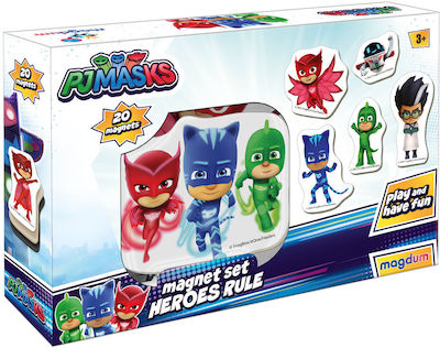 Magnetic Construction Toy Pj Masks for 3+ years