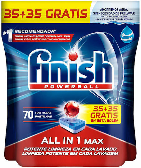 Finish All 70 Dishwasher Pods