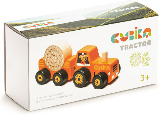 Cubika Избутване насам-натам Educational от дърво за 3++ месеца