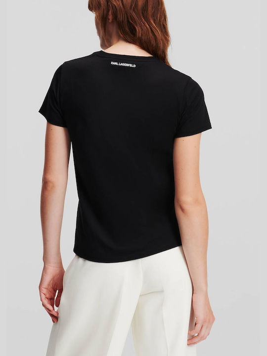 Karl Lagerfeld T-Shirt Black 240W1714-999