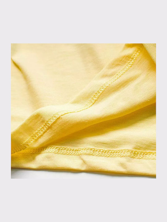 Kids' Set with Shorts Summer 2pcs Yellow