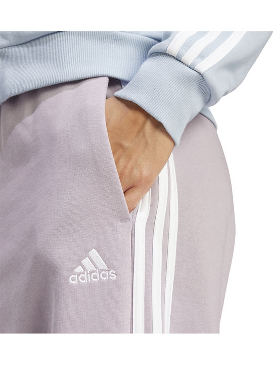 Essentials Sweatpants Fleece Purple