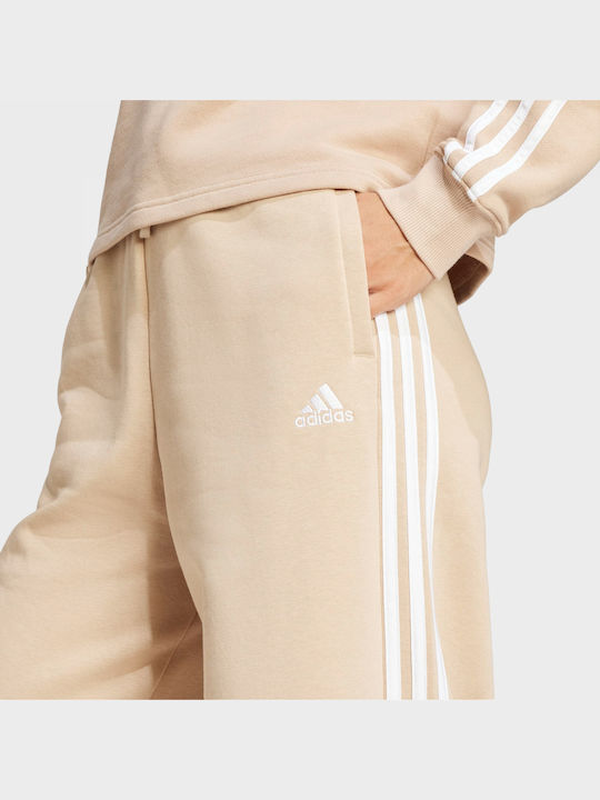 adidas 3 Stripes Pantaloni de Trening cu pantaloni evazati Fleece