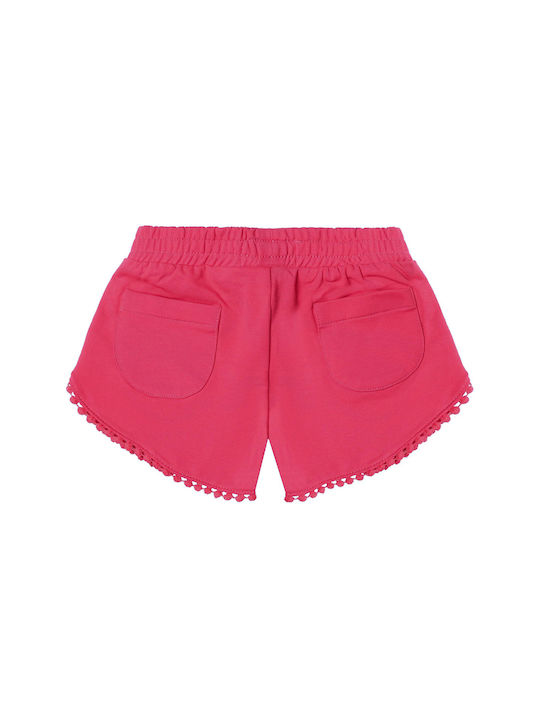 Mayoral Kids Shorts/Bermuda Fabric Fuchsia