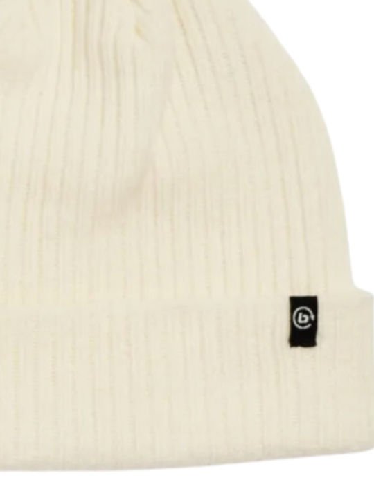 Basehit Beanie Unisex Beanie Knitted in White color