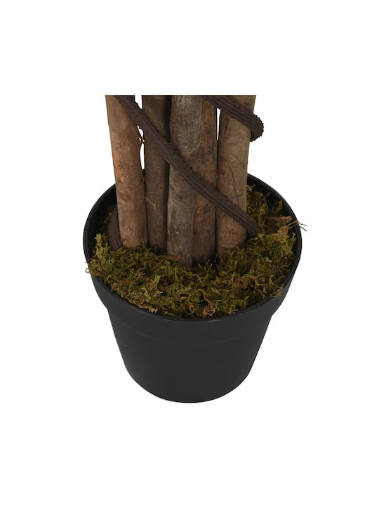 Künstlicher Baum für den Außenbereich Ficus Lyrata Grün 120cm vidaXL