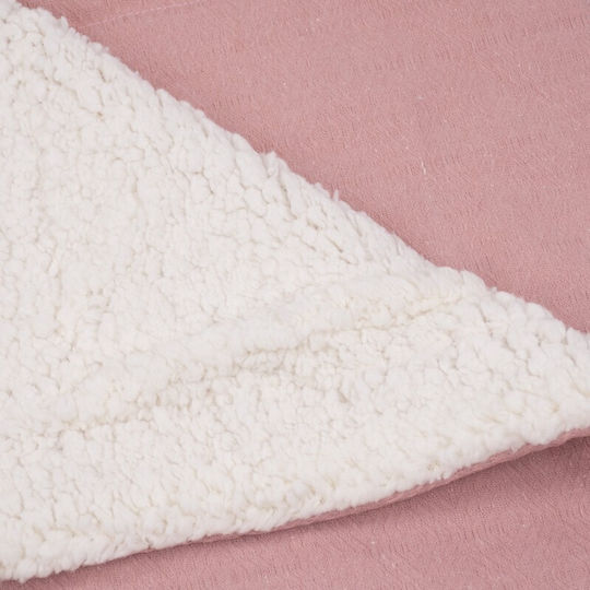 Kamtex Baby Прегръщаща Пелена Розов 85x95см.