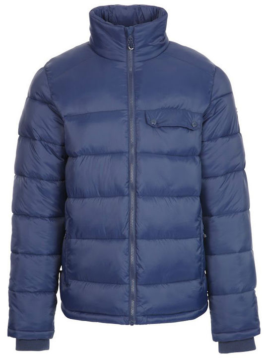 Geacă de iarnă Puffer Albastru marin