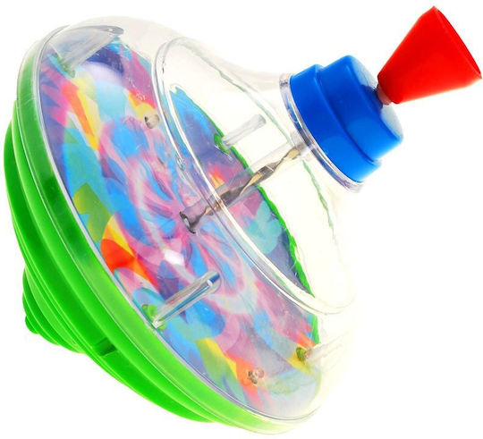 Spinning Top Rainbow cu lumină