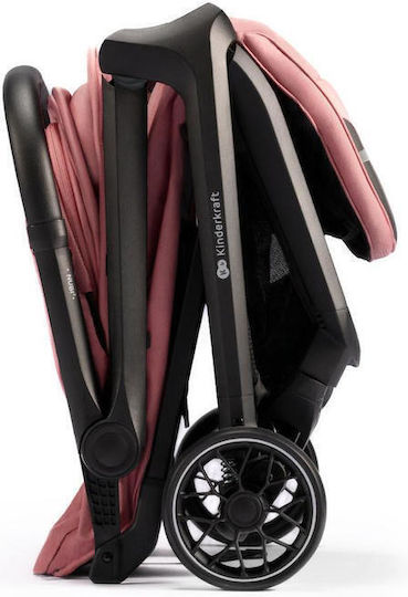 Kinderkraft Nuby 2 Baby Stroller Suitable for Newborn Pink Quartz 7.9kg