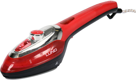 Lund Garment Steamer Hand 1100W with Tank 100ml Red