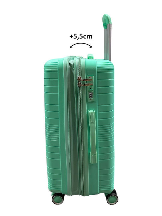 Olia Home Cabin Suitcase Green Olia Home Cabin Suitcase Green