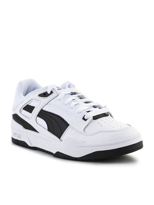 Puma Slipstream Lth Casual Ανδρικά Sneakers Λευκά