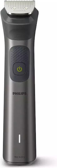 Philips Multigroom Series 9000 Επαναφορτιζόμενη Κουρευτική Μηχανή Γκρι MG9540/15