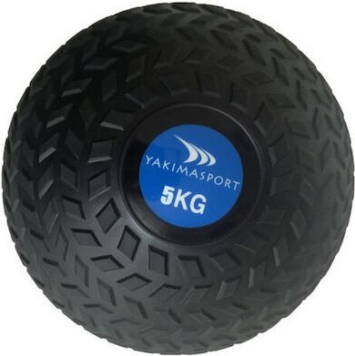 Yakimasport Pro Топка Медицина 5кг в Черен Цвят