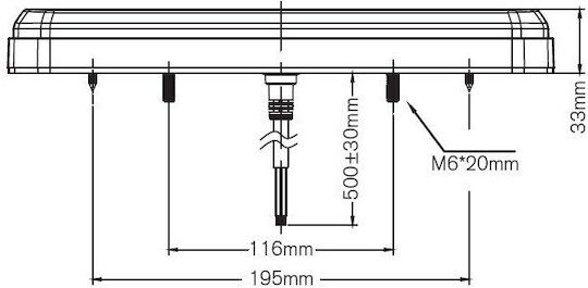 Kamar Trailer Lights Set LED 12V 1Stück