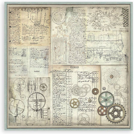 Stamperia Voyages Fantastiques Scrapbooking 10бр