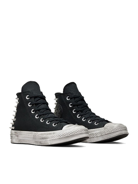 Chuck 70 Flatforms Μποτάκια Μαύρα