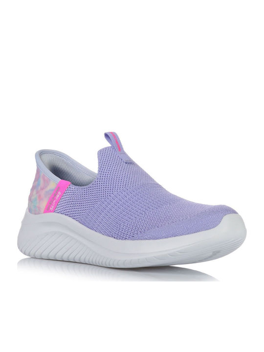 Ultra Flex 3.0 Kids Sneakers Slip-on Purple