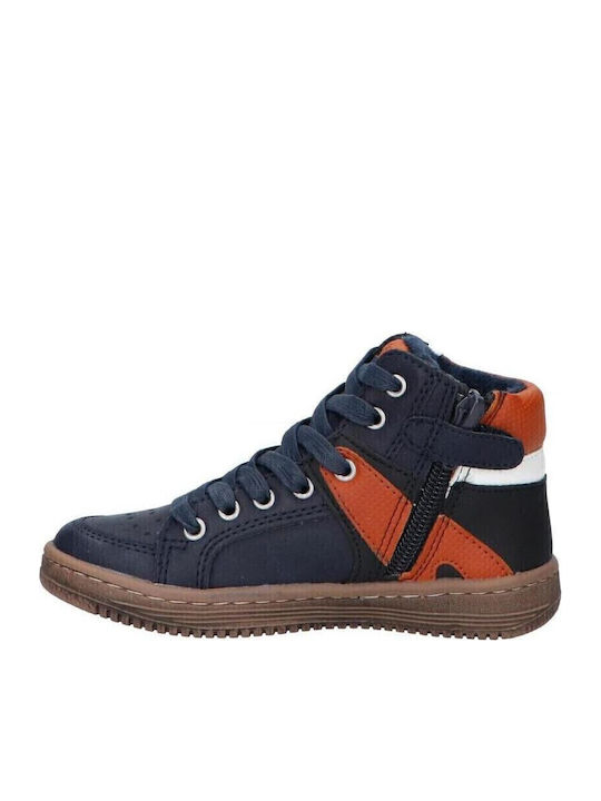 Lowell Παιδικά Sneakers High Μπλε
