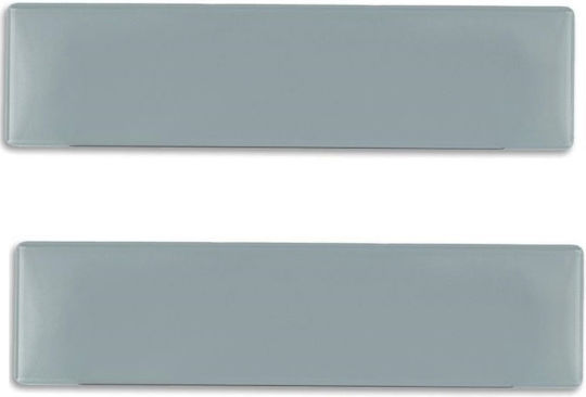 Carman Car License Plate Glass Protector Back Plastic Black Tint 1pcs