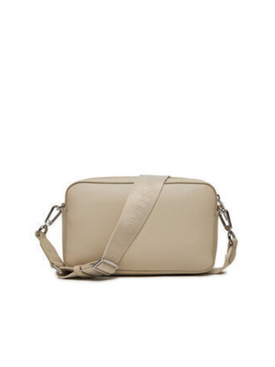 Calvin Klein Camera Bag Geantă de damă Crossbody Bej K60K611926-PEA