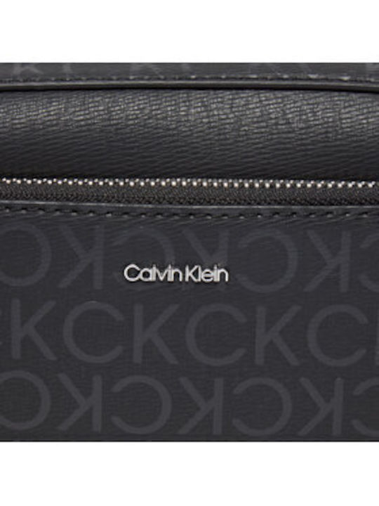 Calvin Klein Must Camera Γυναικεία Τσάντα Χιαστί Μαύρη