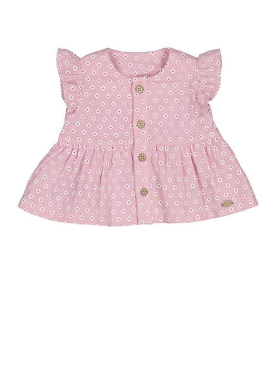 Mayoral Kids' Set with Shorts Summer 2pcs Pink