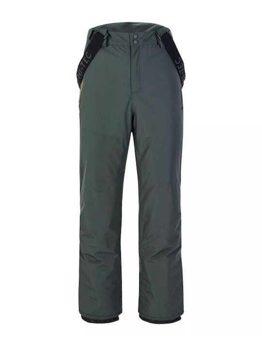 Hi-Tec 92800549419 Men's Trousers for Ski & Snowboard Green