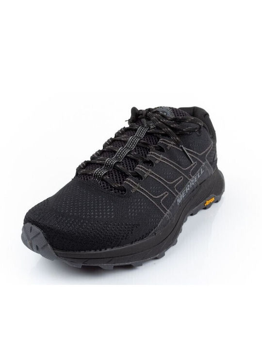 Merrell Moab Flight Ανδρικά Ορειβατικά Παπούτσια Μαύρα