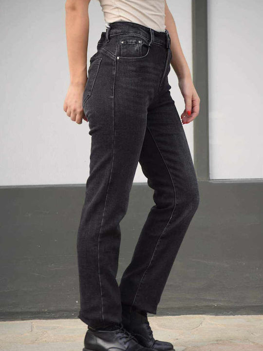 Hochgebirge Damen Jeans Hosen Schwarz