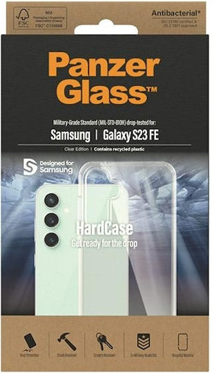PanzerGlass Hardcase Antibacterial Military Grade Certified Back Cover Πλαστικό Διάφανο (Galaxy S23 FE)
