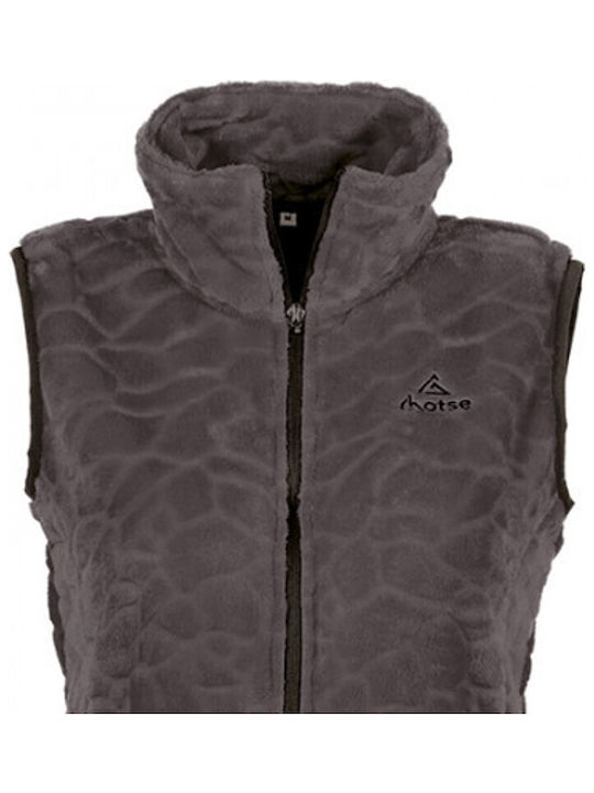 Lhotse Women's Vest with Zipper Anthracite