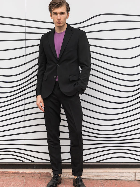 Paolo Men's Suit Black