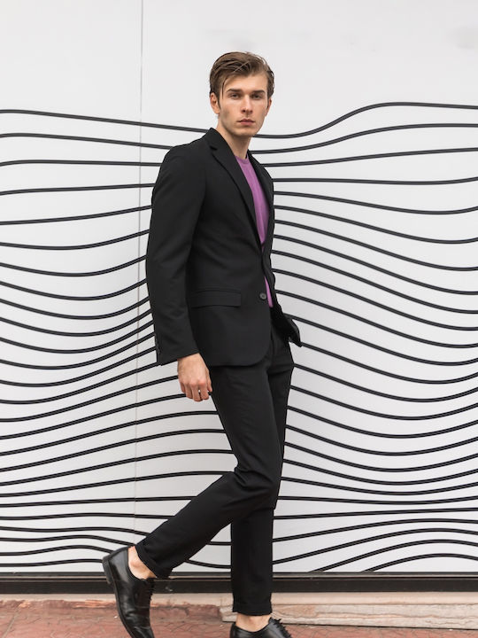 Paolo Men's Suit Black