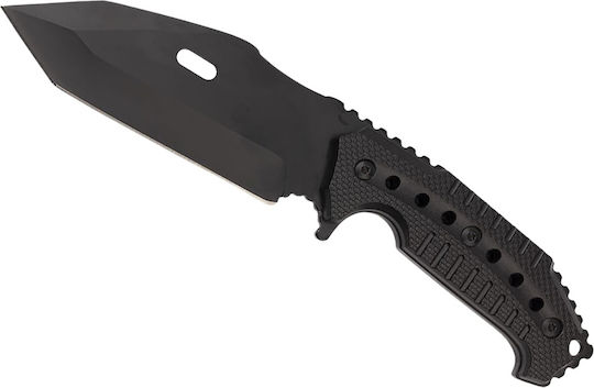Survival Messer Überleben Schwarz in Hülle