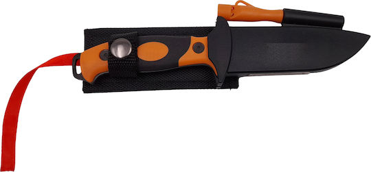 Survival Knife Survival Orange in Sheath