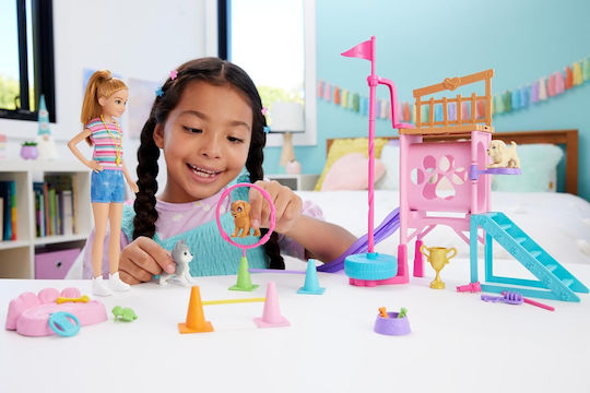 Barbie Rescue Puppy Set de păpuși pentru 3+ ani+ Ani