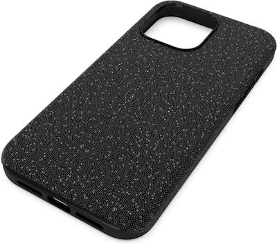 Swarovski High Back Cover Σιλικόνης Μαύρο (iPhone 15 Pro MaxNokia 8.3)