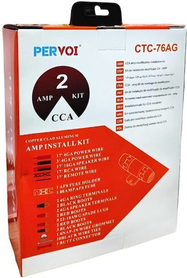 PerVoi Set Car Audio Cables