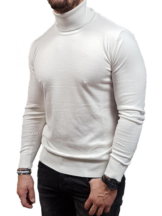 Vittorio - k4400 - Slim Fit Zιβαγκο - White - Μπλούζες Πλεκτά - white