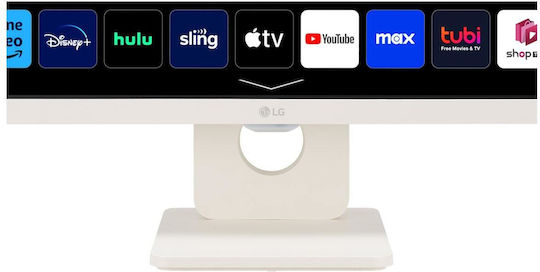 LG 27SR50F-W IPS Smart Монитор 27" FHD 1920x1080 с Време на реакция 5ms GTG Бял
