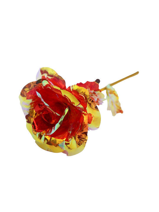 Artificial Decorative Branch Rose Red 24cm in Box 1pcs