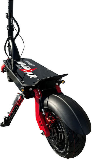 Magiccar X Bullet Ηλεκτρικό Πατίνι με 25km/h Max Ταχύτητα και 80km Αυτονομία σε Μαύρο Χρώμα